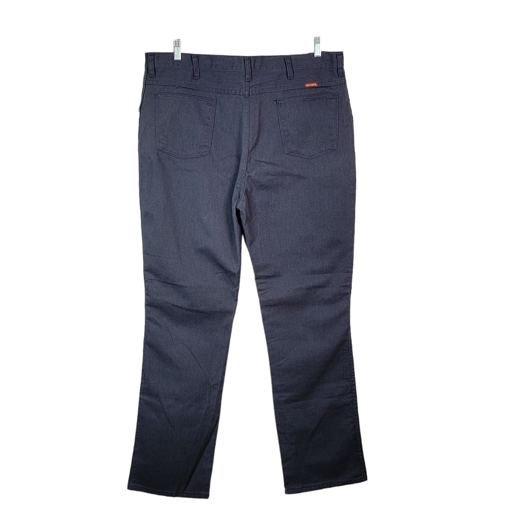Big Ben Vintage Workwear Jobcore Heavy Canvas Dark Blue Work Pants Men's 40x34 - Picture 4 of 16